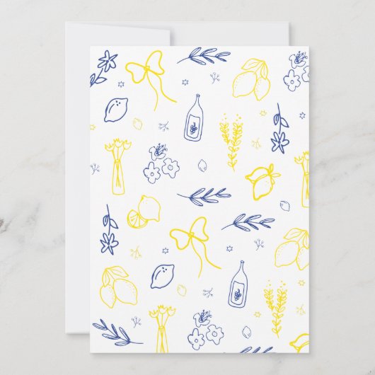 Dat is nog een handgetekend Italiaans repetitiedin Kaart (Achterkant)