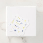 Dat is nog een handgetekend Italiaans Vrijgezellen Bedankjes Labels (In situ)