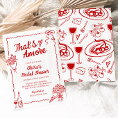 Dat is nog een handgetekend Italiaans Vrijgezellen Kaart