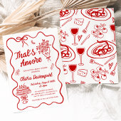 Dat is nog een handgetekend Italiaans Vrijgezellen Kaart