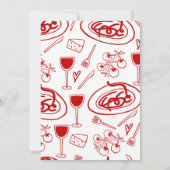 Dat is nog een handgetekend Italiaans Vrijgezellen Kaart (Achterkant)