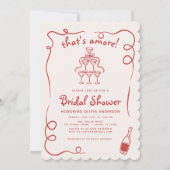 Dat is nog een Italiaans handgetekend rood Vrijgez Kaart (Voorkant)