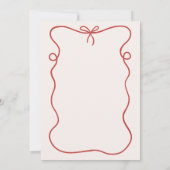 Dat is nog een Italiaans handgetekend rood Vrijgez Kaart (Achterkant)