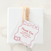 Dat is nog een Italiaans Vrijgezellenfeest, dank j Bedankjes Labels (In situ)