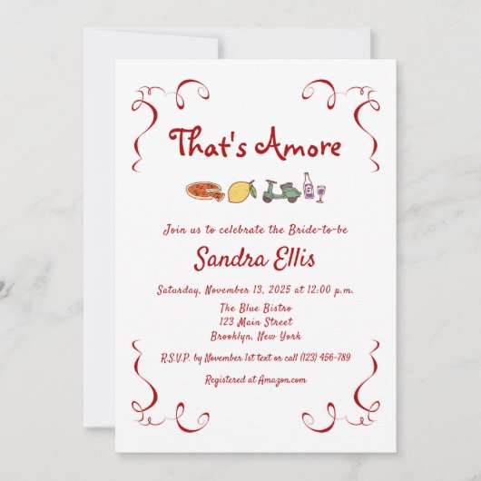 Dat is nog een Italiaans Vrijgezellenfeest Kaart (Voorkant)