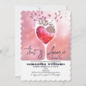 Dat is nog een Italiaanse vino voor het Vrijgezell Kaart (Voorkant)