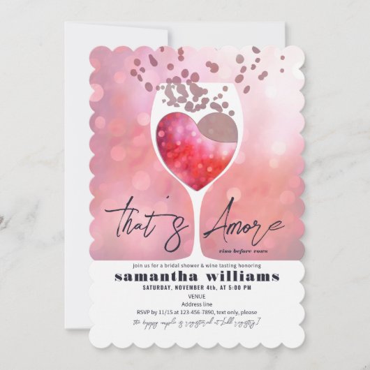 Dat is nog een Italiaanse vino voor het Vrijgezell Kaart (Voorkant)