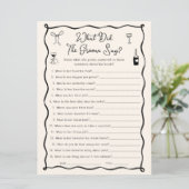 Dat is nog een Vrijgezellenfeest wat de bruidegom  Kaart (Staand voorkant)