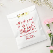 Dat is nog eens geïllustreerd Dank u Bedankzakje (Gezegeld)