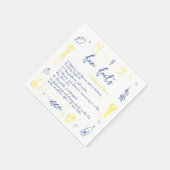 Dat is nog meer Italiaans Leuke Feiten Passen getr Servet (Hoek)