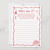 Dat is nog meer Vrijgezellenfeest Raad eens wie ik Kaart (Voorkant)