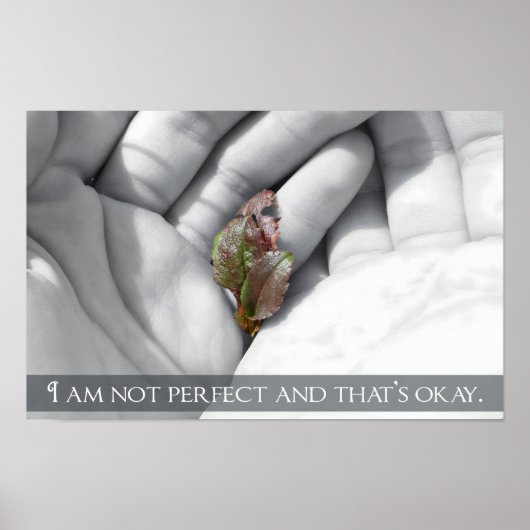 "Dat is oké" Motivatie Affirmatie Poster (Voorkant)