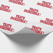 Dat is Ongelofelijk TV-Herinneringen-Inpakpapier Cadeaupapier (Hoek)