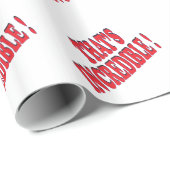 Dat is Ongelofelijk TV-Herinneringen-Inpakpapier Cadeaupapier (Rol Hoek)