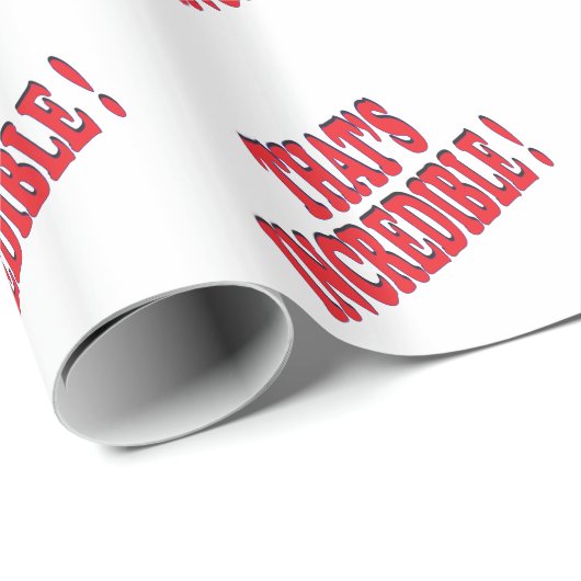 Dat is Ongelofelijk TV-Herinneringen-Inpakpapier Cadeaupapier (Rol Hoek)