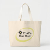 Dat is ons richtsnoer grote tote bag (Voorkant)