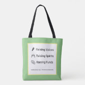 Dat is ons richtsnoer tote bag (Achterkant)