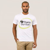 Dat is onze Cue Unisex T-shirt (Voorkant volledig)
