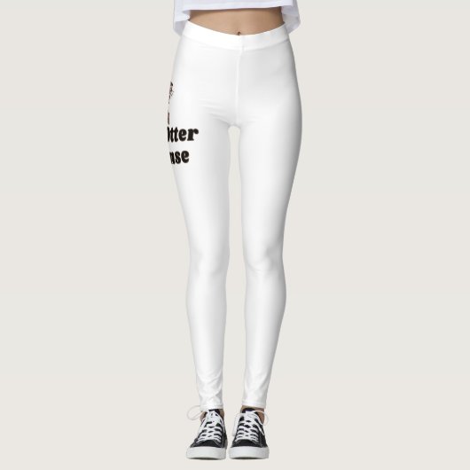 Dat is onzin shirt schattig en grappig dier leggings (Voorkant)