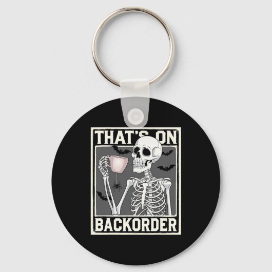 Dat is op Ckorder Apotheek Tech Skelet Dat is Ck Sleutelhanger (Voorkant)