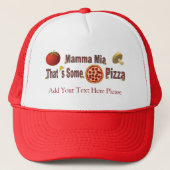 Dat is Pizza. Trucker Pet (Voorkant)