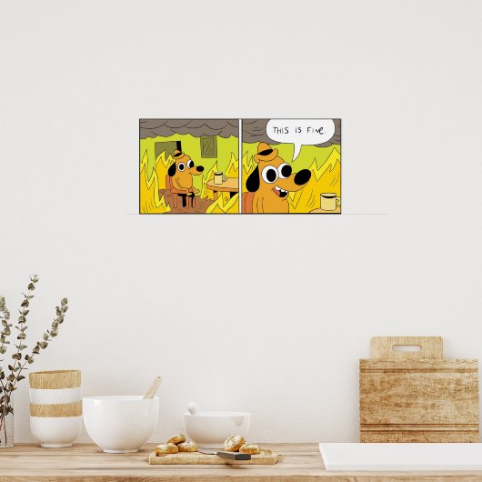 Dat is prima poster (Keuken)