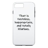 Dat is smakeloos Case-Mate iPhone case (Achterkant)