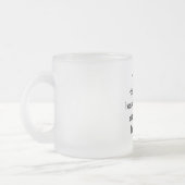 Dat is smakeloos matglas koffiemok (Links)