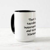 Dat is smakeloos mok (Voorkant links)