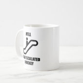 Dat is snel geëscaleerd koffiemok (Voorkant links)
