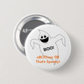 Dat is Spooky. Knoop Ronde Button 5,7 Cm (Voorkant /achterkant)