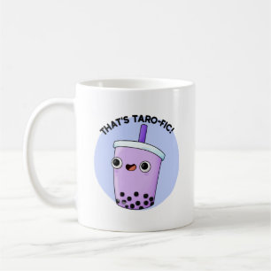 Dat is Taroffic Funny Boba Tea Pun Koffiemok