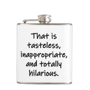 Dat is Tasteless Heupfles