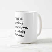 Dat is Tasteless Koffiemok (Voorkant rechts)