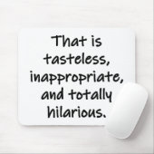 Dat is Tasteless Muismat (Met muis)