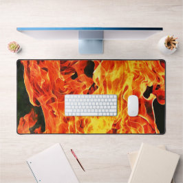 Dat is Vuur, vlammende Hot Look Desk Mat Pad