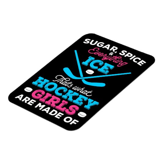 Dat is waar Hockey Meisjes van gemaakt zijn Magneet (Linkerzijde)