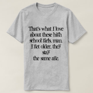 Dat is waar ik van hou bij deze middelbare schoolm t-shirt