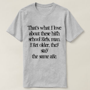 Dat is waar ik van hou bij deze middelbare schoolm t-shirt