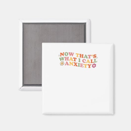 Dat is wat ik angststoornis-Sticker noem Magneet (Voorkant / Achterkant)