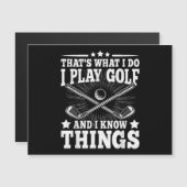 Dat is wat ik doe als Golf en ik weet dingen leuk (Voorkant / Achterkant)