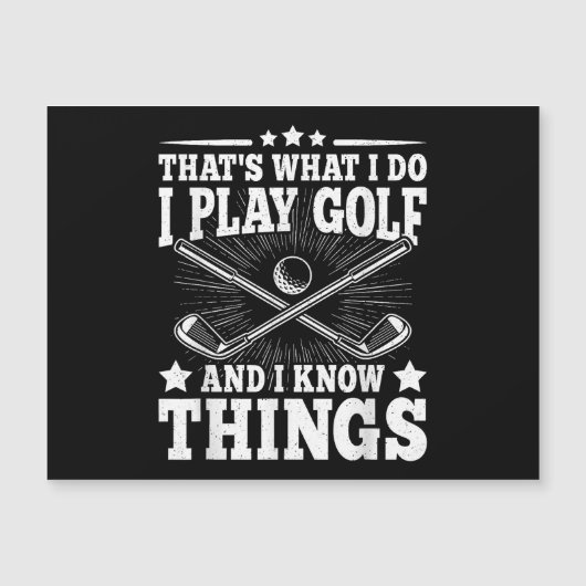 Dat is wat ik doe als Golf en ik weet dingen leuk (Voorkant)