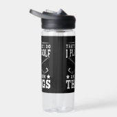 Dat is wat ik doe als Golf en ik weet dingen leuk Waterfles (Rechts)