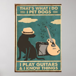 Dat is wat ik doe als huisdier poster