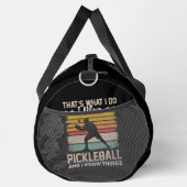 Dat is wat ik doe als ik Pickleball speel en ik we Plunjezak (Rechts)