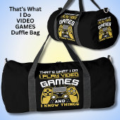 Dat is wat ik doe als ik videogames speel waarvan  plunjezak