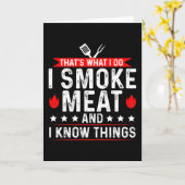 Dat is wat ik doe als ik vlees rook... weet wat ik kaart (Gele Bloem)