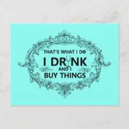 Dat is wat ik doe briefkaart