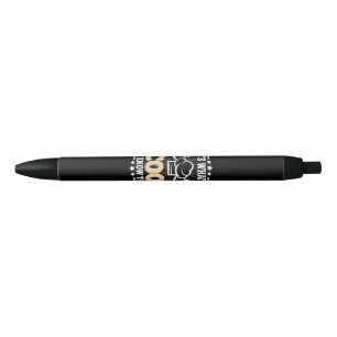 Dat is wat ik doe en ik weet dingen die grappig zi zwarte inkt pen