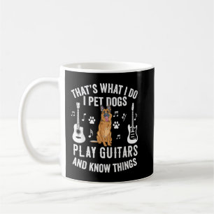 Dat Is Wat Ik Doe Ik Aai Honden Speel Gitaar Weet  Koffiemok